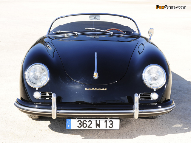 Porsche 356A 1500 Speedster 1955 pictures (640 x 480)