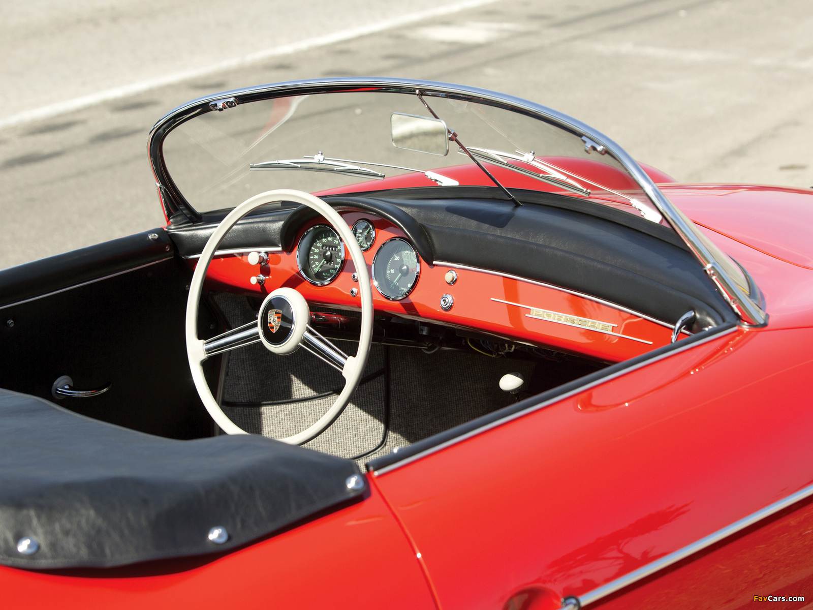 Porsche 356A 1500 Speedster 1955 wallpapers (1600 x 1200)