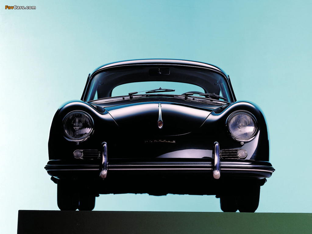 Porsche 356A Coupe 1955–59 wallpapers (1024 x 768)