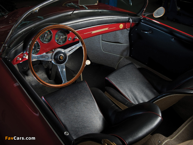 Porsche 356A 1600 Speedster 1956–58 images (640 x 480)