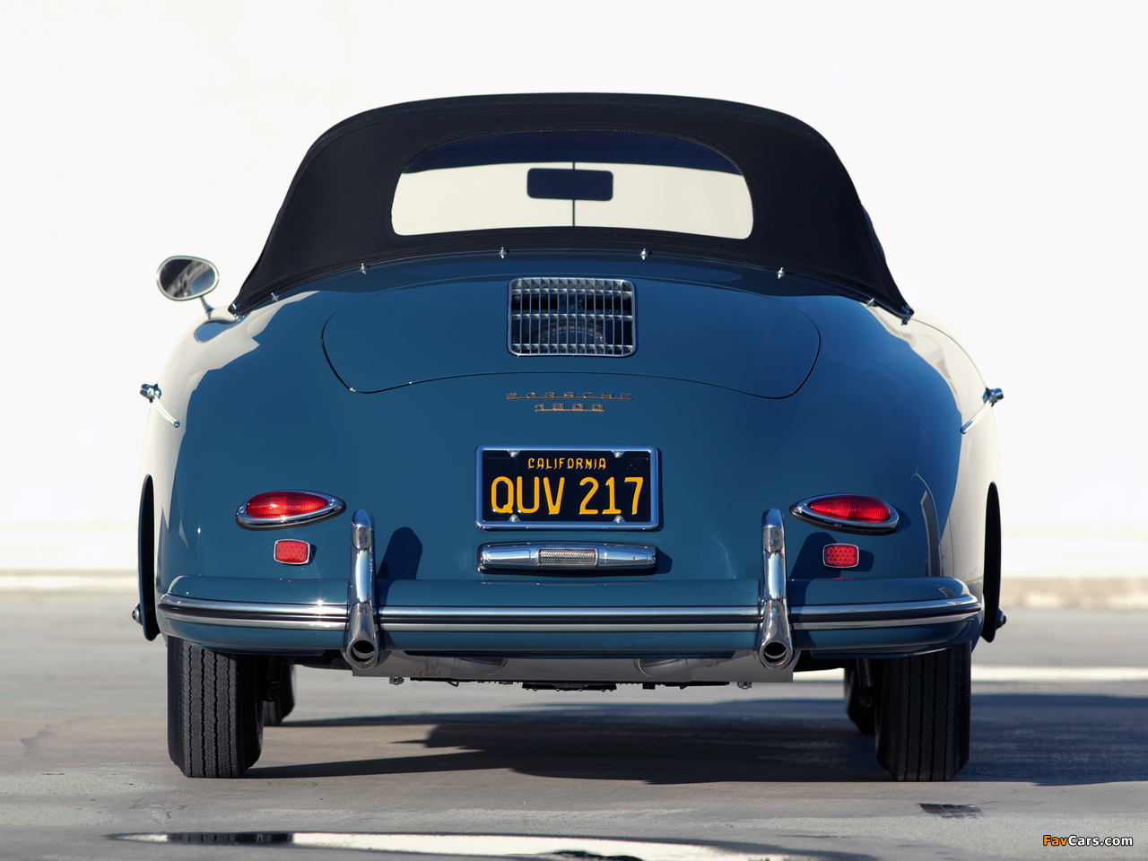 Porsche 356A 1600 Speedster 1956–58 photos (1280 x 960)