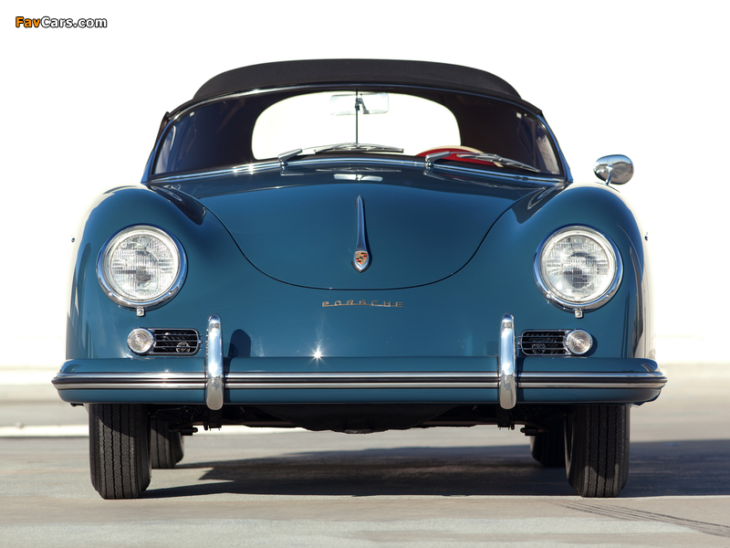Porsche 356A 1600 Speedster 1956–58 pictures (800 x 600)
