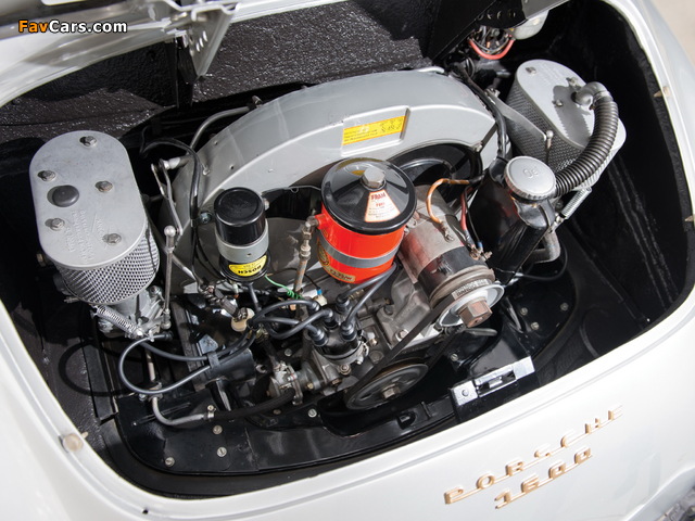Porsche 356A 1600 Speedster D by Drauz (T2) 1958–59 photos (640 x 480)