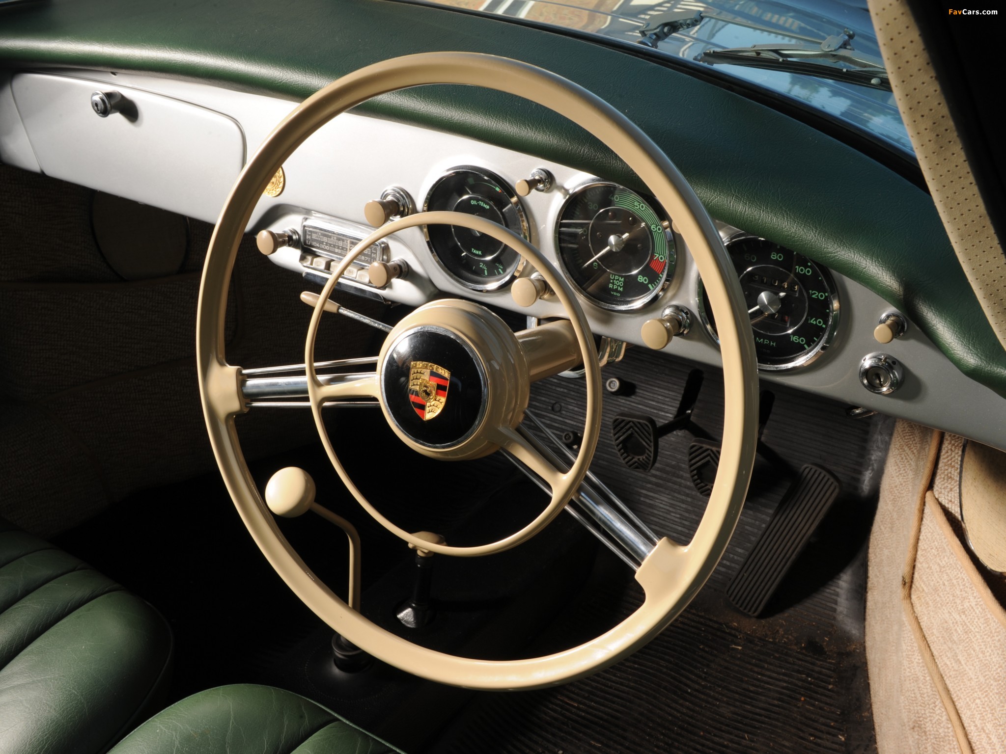 Porsche 356A 1600 GS Carrera 1958–59 wallpapers (2048 x 1536)