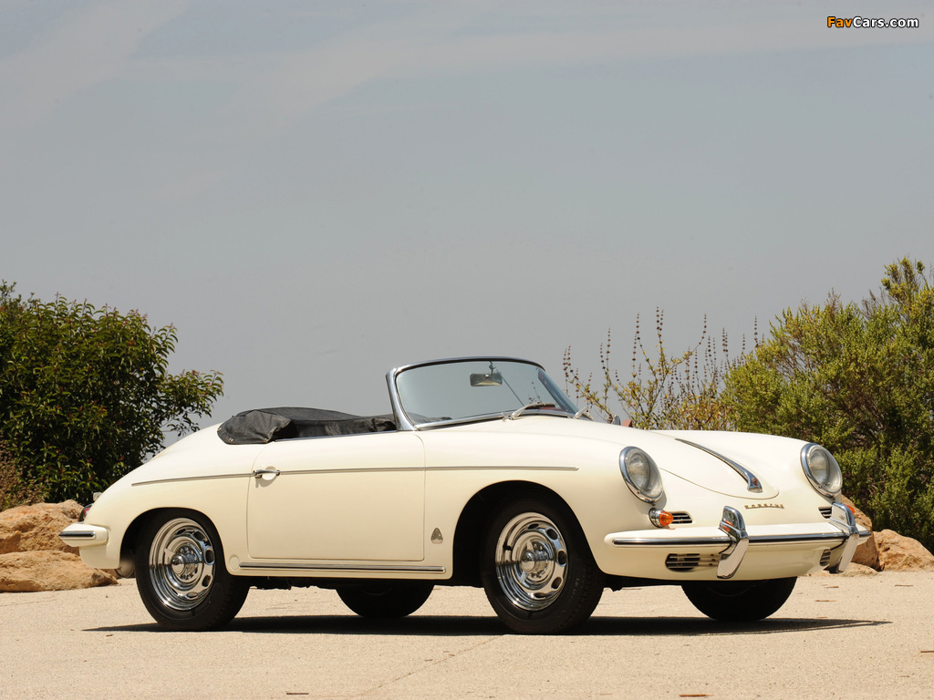 Images of Porsche 356B 1600 Super Roadster by Drauz (T5) 1959–62 (1024 x 768)