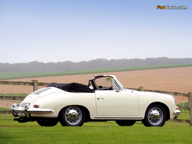 Images of Porsche 356B 1600 Cabriolet 1959–63 (640 x 480)