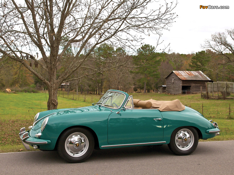 Images of Porsche 356B 1600 Cabriolet 1959–63 (800 x 600)