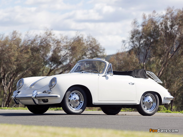 Images of Porsche 356B 1600 Cabriolet 1959–63 (640 x 480)