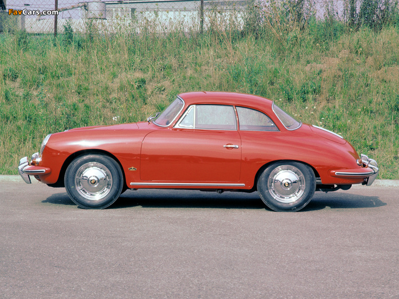 Images of Porsche 356B 1600 Super Coupe by Karmann 1961–62 (800 x 600)