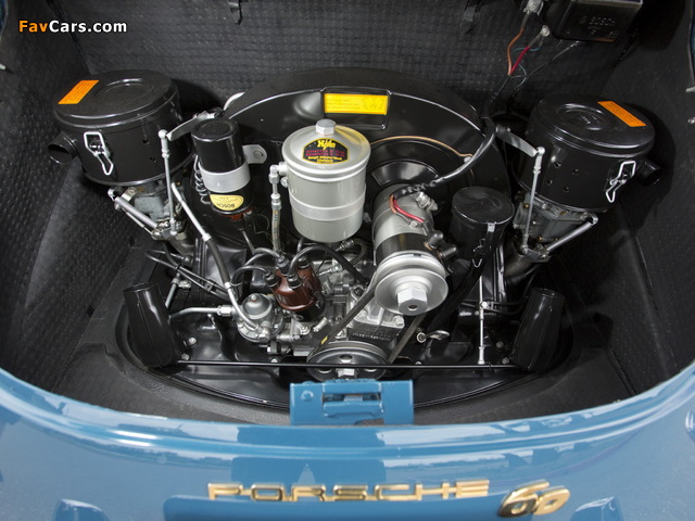 Images of Porsche 356B 1600 Coupe by Karmann US-spec 1963 (640 x 480)