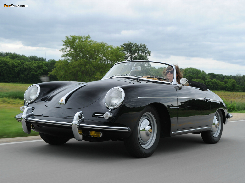 Images of Porsche 356B 1600 S Roadster by Dieteren Freres (T6) 1962–63 (1024 x 768)