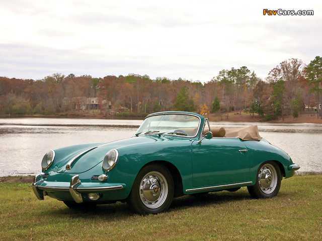 Photos of Porsche 356B 1600 Cabriolet 1959–63 (640 x 480)