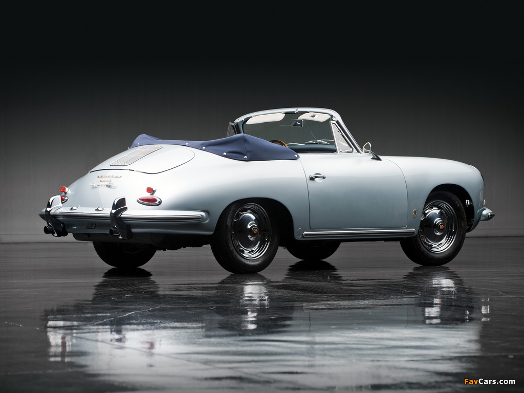 Photos of Porsche 356B 1600 Cabriolet by Reutter (T5) 1960–62 (1024 x 768)