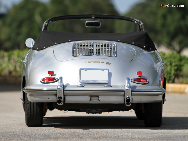 Photos of Porsche 356B 1600 Cabriolet by Reutter (T6) 1962–63 (800 x 600)