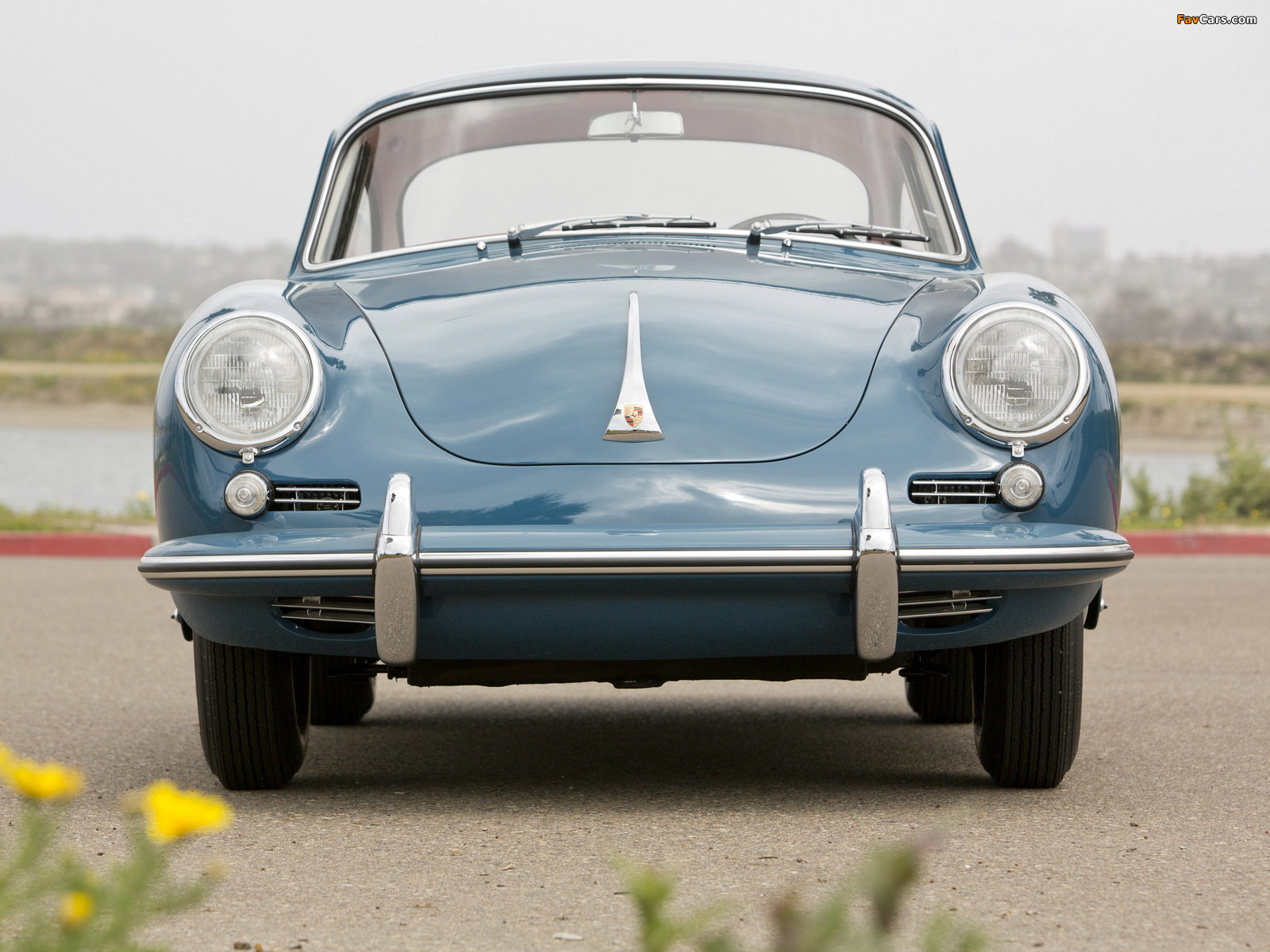 Photos of Porsche 356B 1600 Coupe by Karmann US-spec 1963 (1600 x 1200)