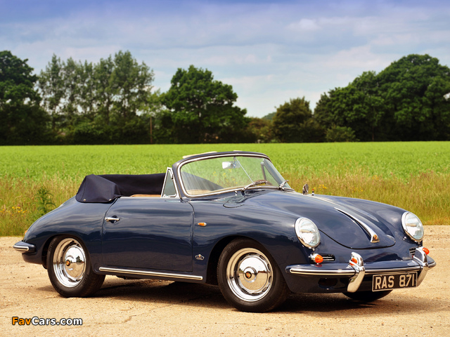 Pictures of Porsche 356B 1600 Cabriolet 1959–63 (640 x 480)