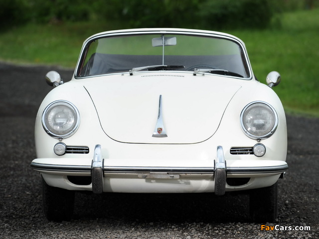 Pictures of Porsche 356B 1600 Cabriolet 1959–63 (640 x 480)