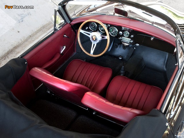 Pictures of Porsche 356B 1600 Cabriolet 1959–63 (640 x 480)