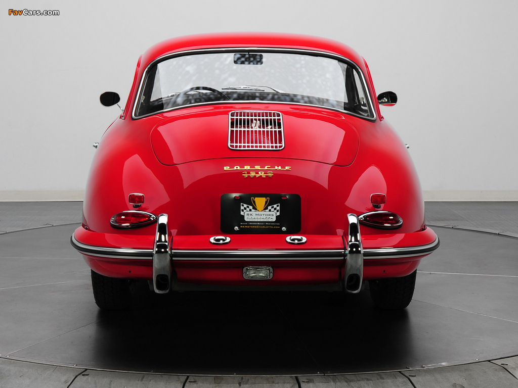 Pictures of Porsche 356B 1600 Super Coupe by Karmann 1961–62 (1024 x 768)