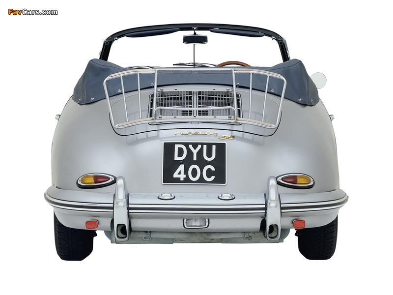 Porsche 356B 1600 Cabriolet 1959–63 images (800 x 600)