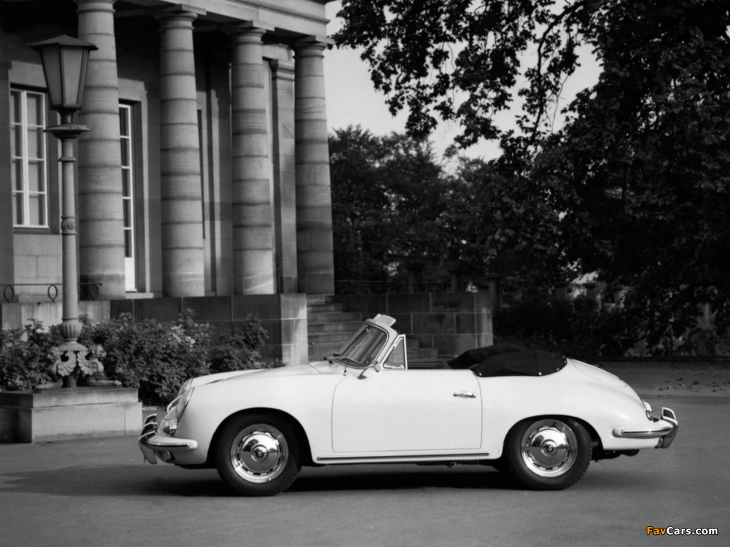 Porsche 356B 1600 Cabriolet 1959–63 photos (1024 x 768)