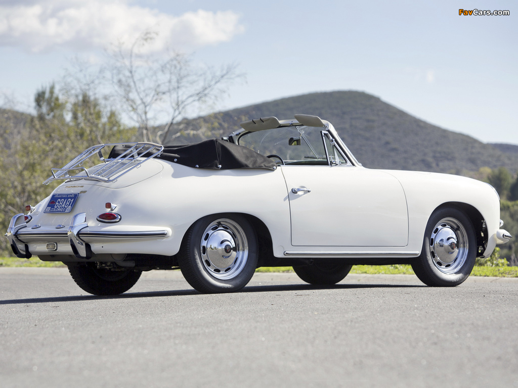 Porsche 356B 1600 Cabriolet 1959–63 pictures (1024 x 768)