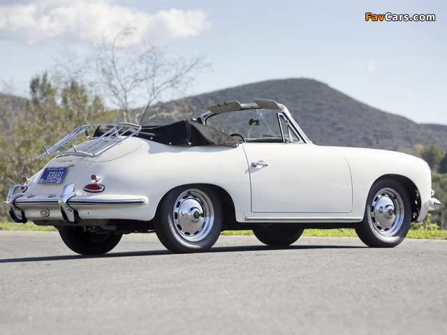 Porsche 356B 1600 Cabriolet 1959–63 pictures (640 x 480)