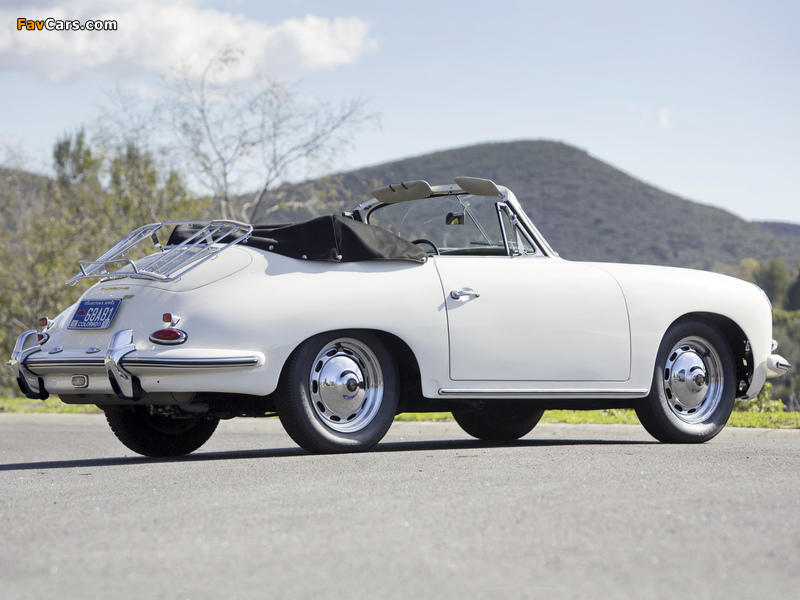 Porsche 356B 1600 Cabriolet 1959–63 pictures (800 x 600)