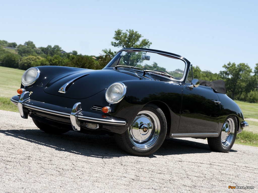 Porsche 356B 1600 Cabriolet 1959–63 pictures (1024 x 768)