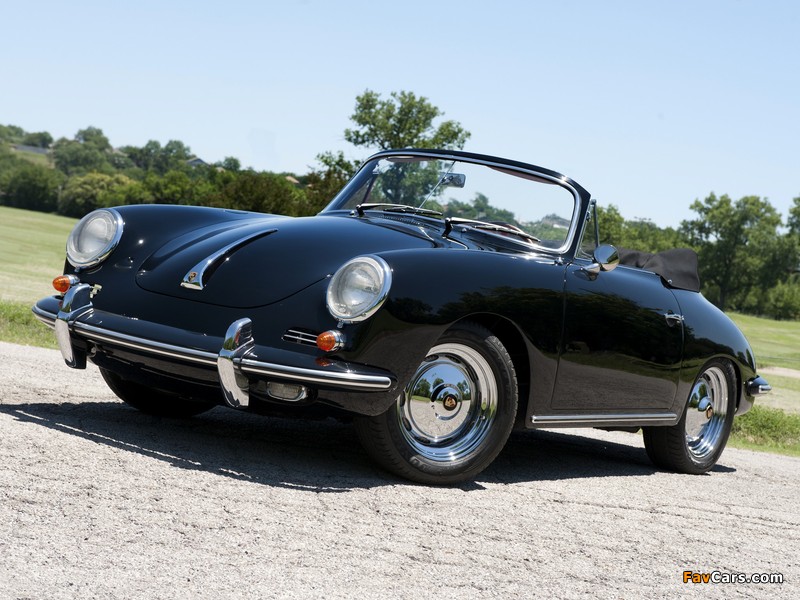 Porsche 356B 1600 Cabriolet 1959–63 pictures (800 x 600)