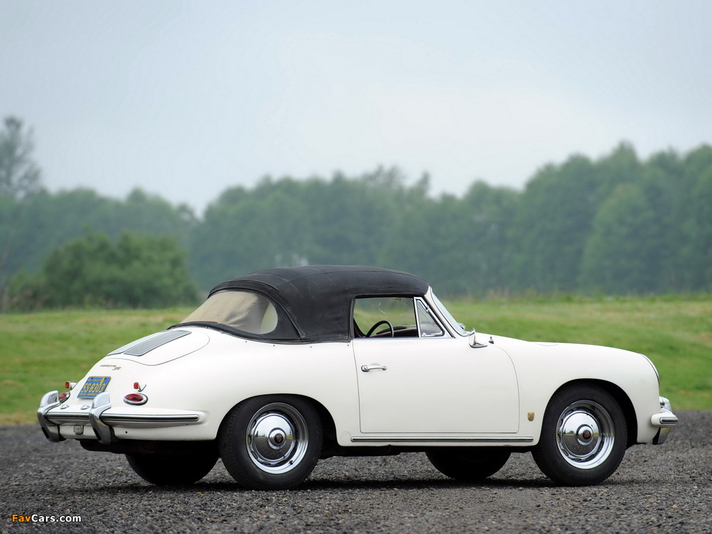 Porsche 356B 1600 Cabriolet 1959–63 pictures (1024 x 768)