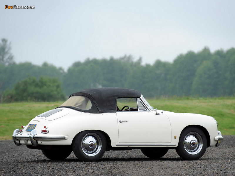 Porsche 356B 1600 Cabriolet 1959–63 pictures (800 x 600)