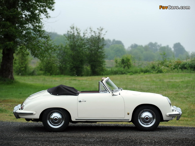 Porsche 356B 1600 Cabriolet 1959–63 pictures (640 x 480)