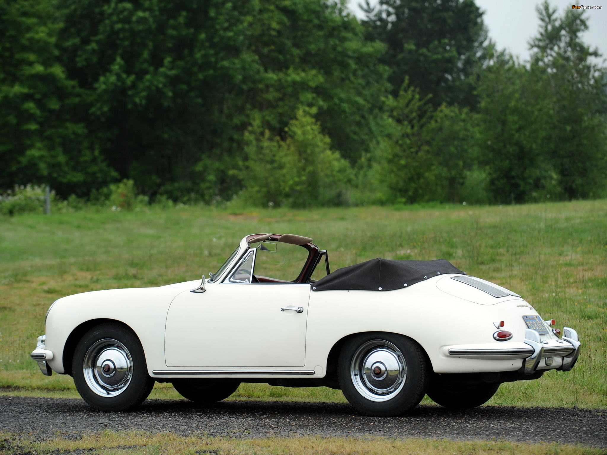 Porsche 356B 1600 Cabriolet 1959–63 wallpapers (2048 x 1536)