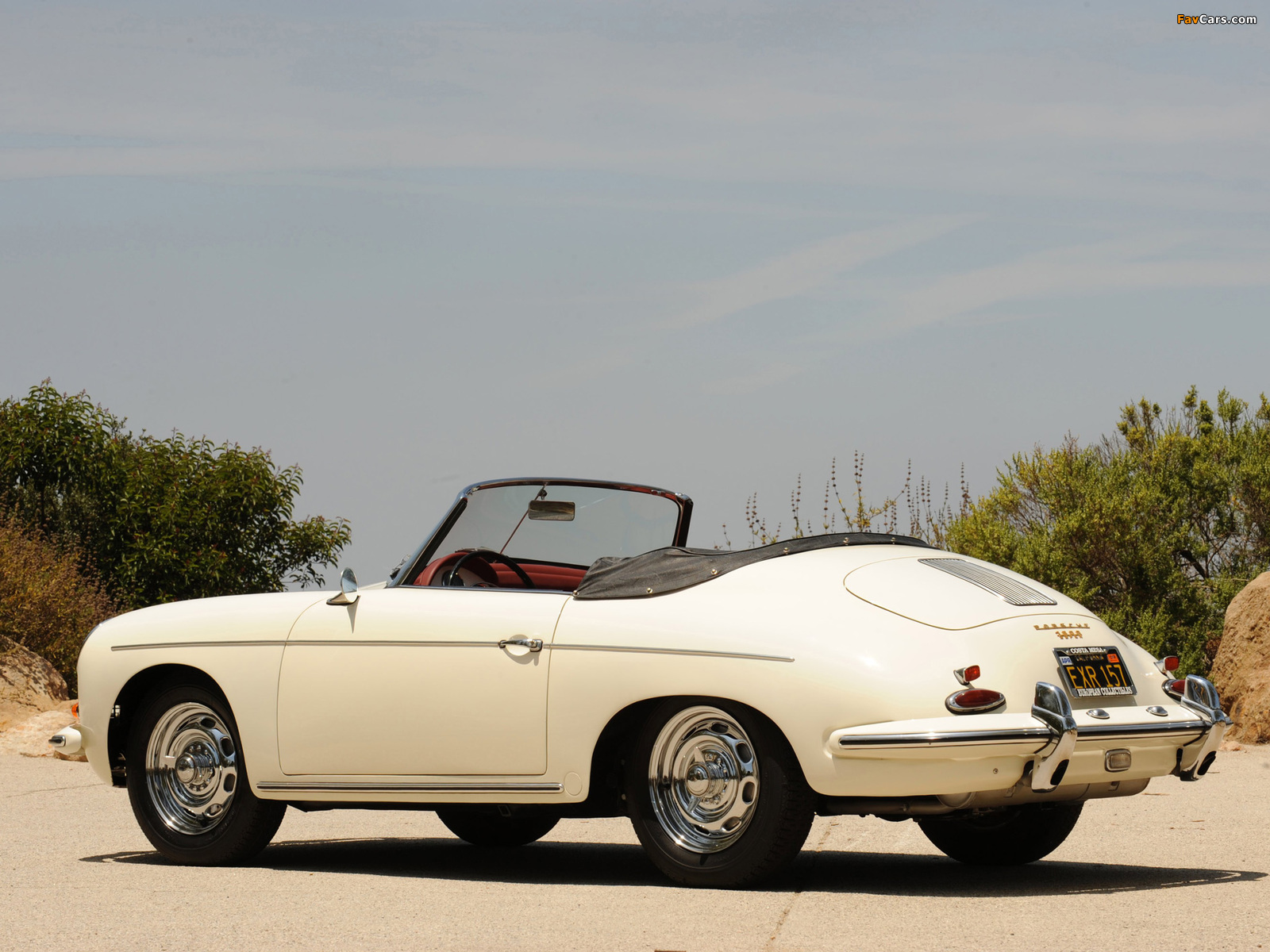 Porsche 356B 1600 Super Roadster by Drauz (T5) 1959–62 wallpapers (1600 x 1200)