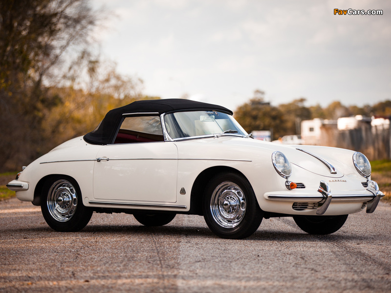 Porsche 356B 1600 Super Roadster by Drauz (T5) 1959–62 wallpapers (800 x 600)