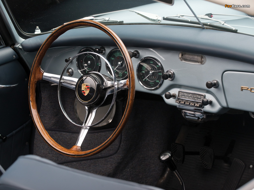 Porsche 356B 1600 Cabriolet by Reutter (T5) 1960–62 photos (1024 x 768)