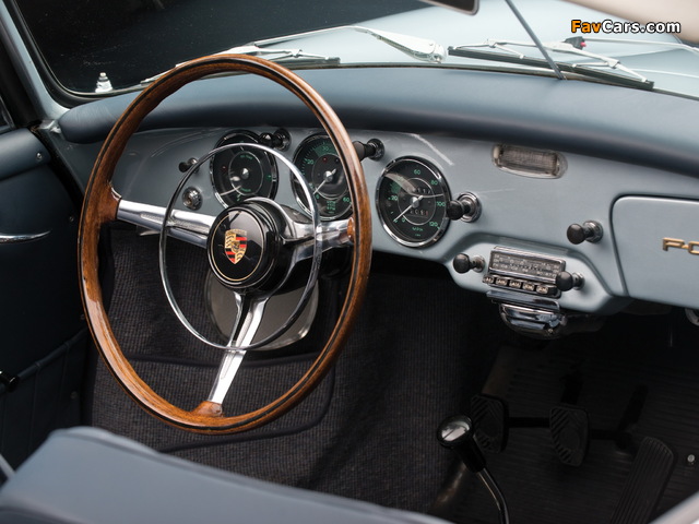 Porsche 356B 1600 Cabriolet by Reutter (T5) 1960–62 photos (640 x 480)