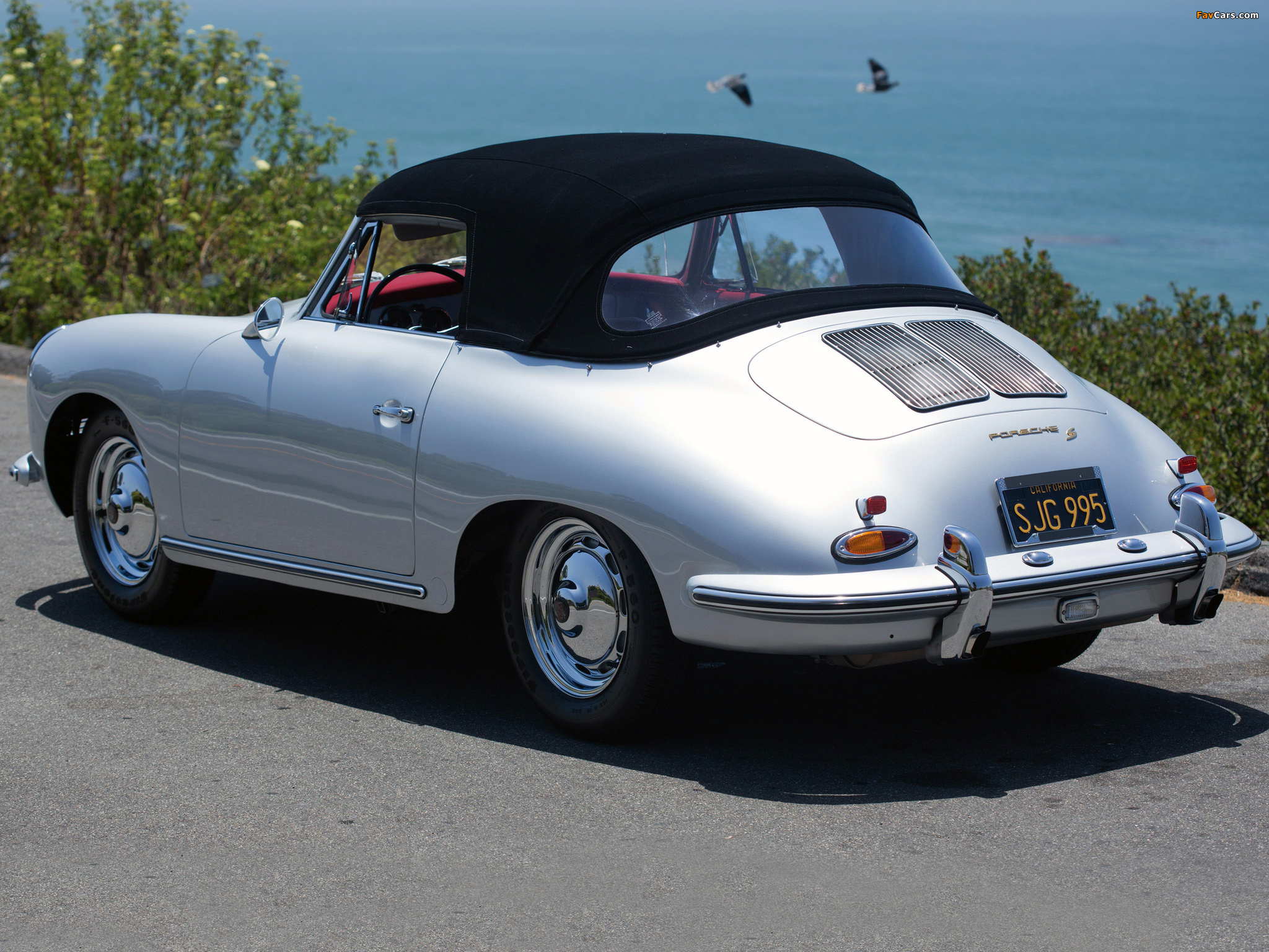 Porsche 356B 1600 S Cabriolet US-spec (T6) 1962–63 images (2048 x 1536)