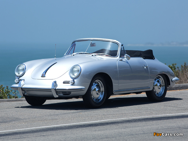 Porsche 356B 1600 S Cabriolet US-spec (T6) 1962–63 pictures (640 x 480)