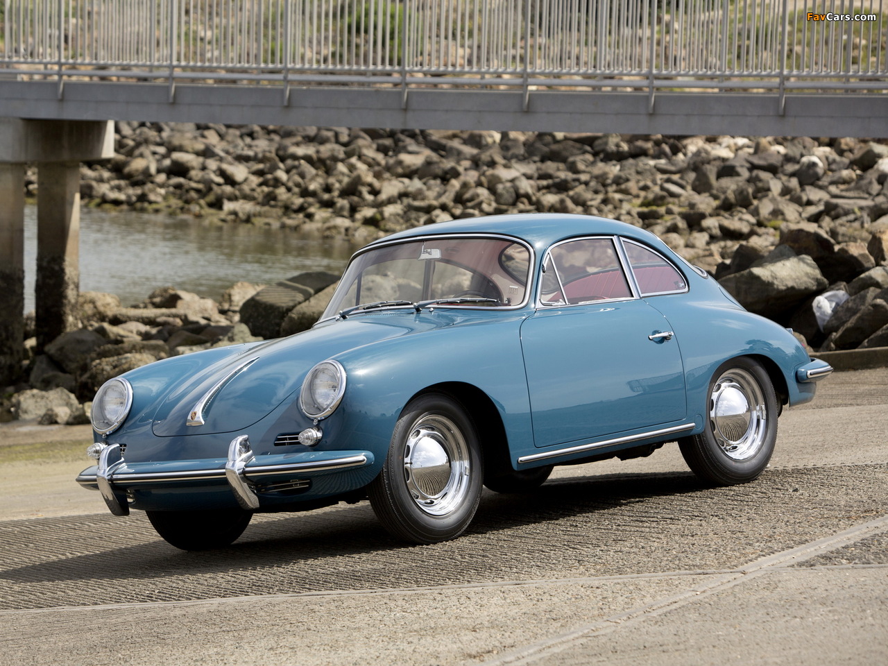 Porsche 356B 1600 Coupe by Karmann US-spec 1963 pictures (1280 x 960)