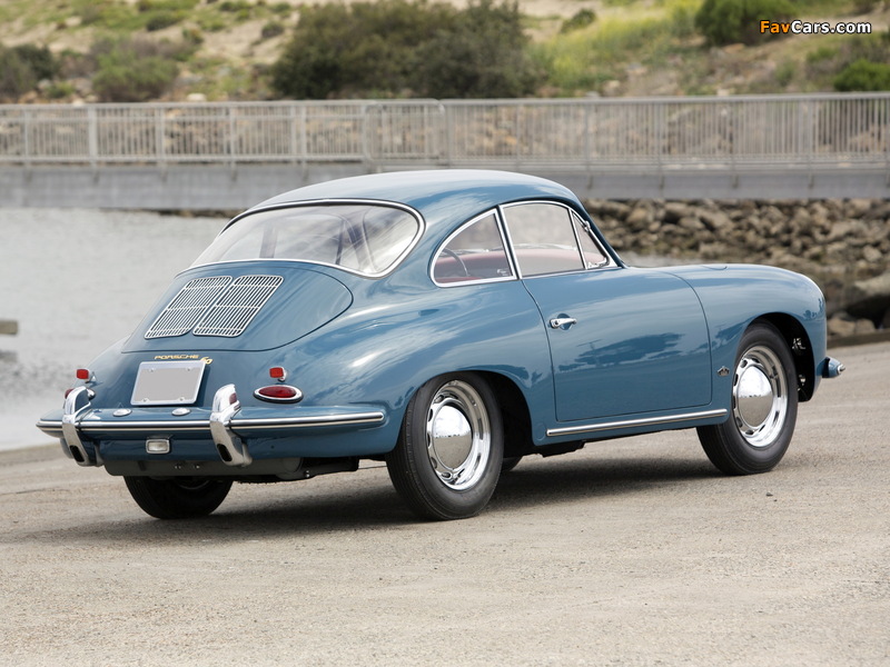 Porsche 356B 1600 Coupe by Karmann US-spec 1963 pictures (800 x 600)