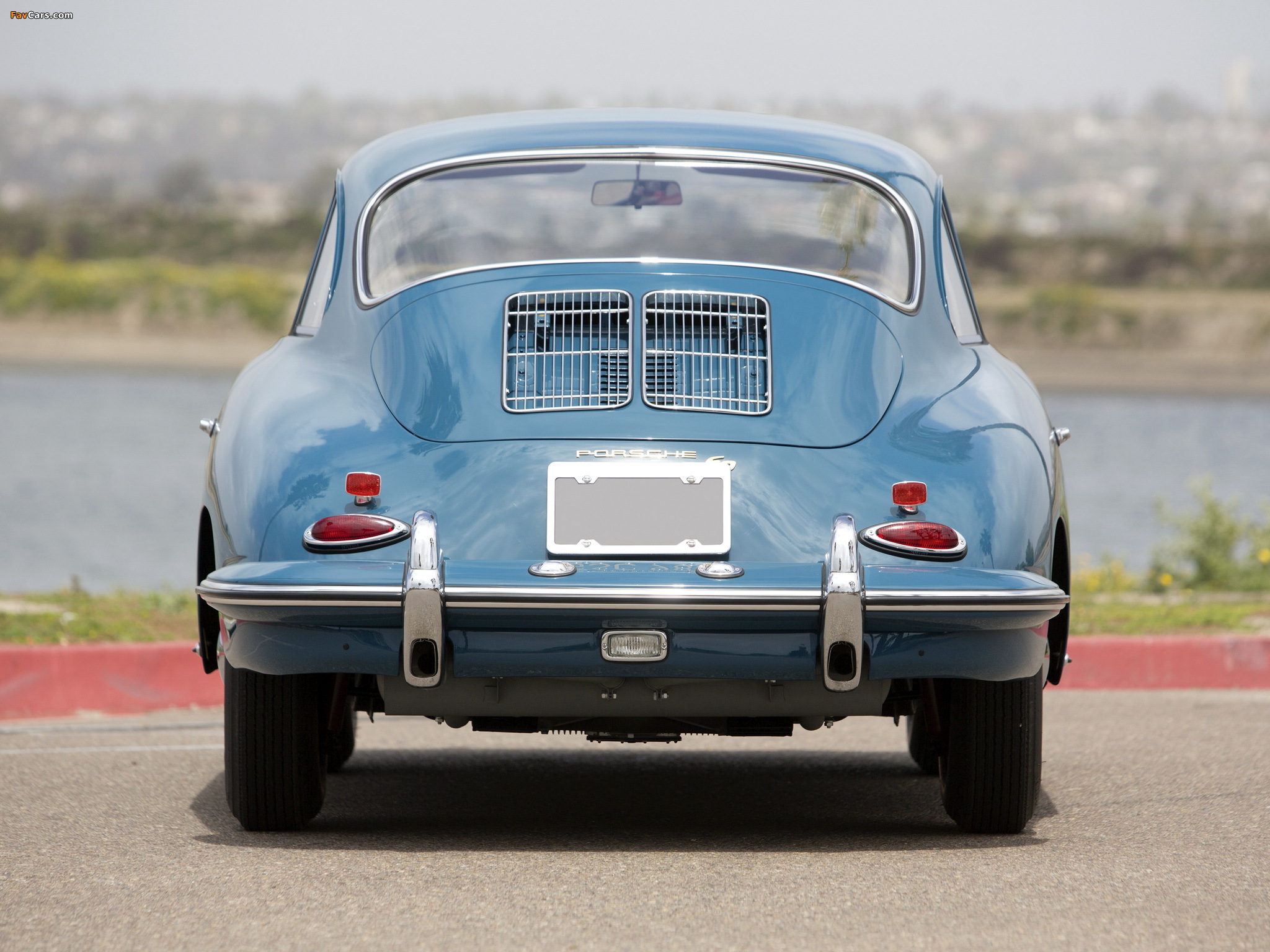 Porsche 356B 1600 Coupe by Karmann US-spec 1963 wallpapers (2048 x 1536)