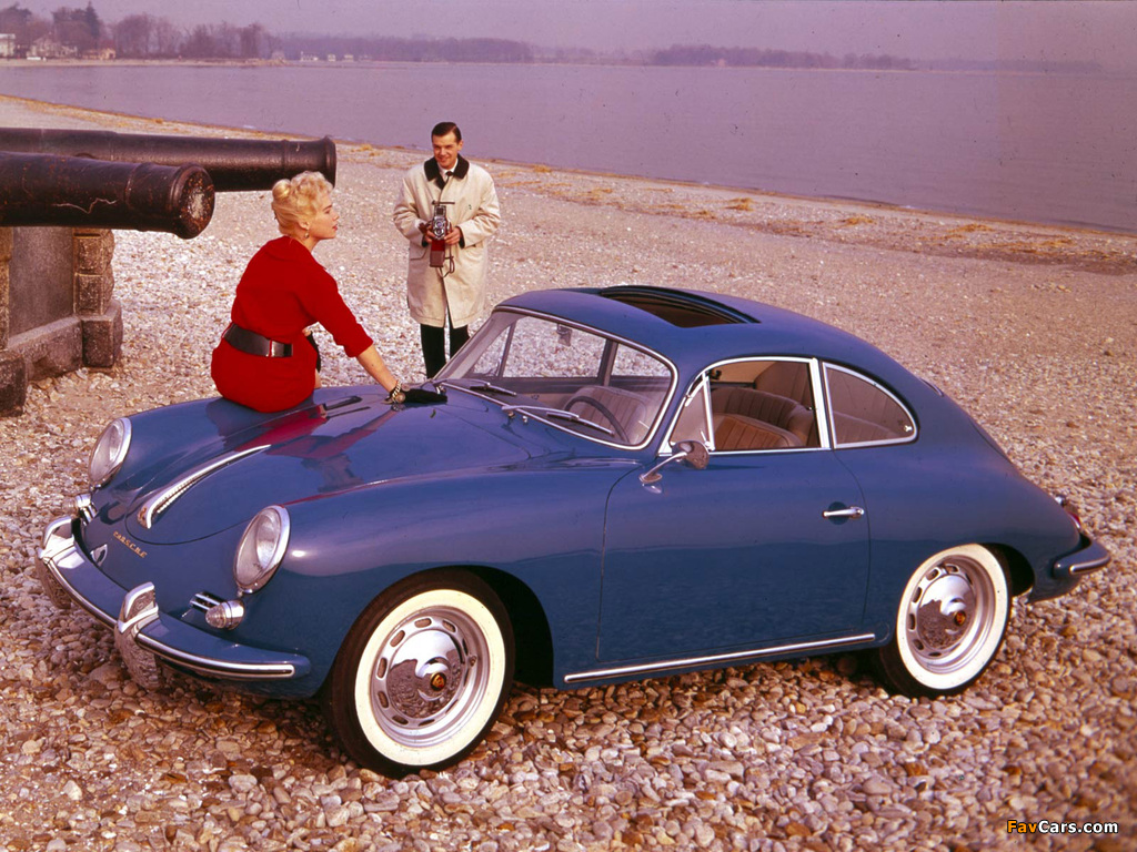 Porsche 356B 1600 Coupe 1959–63 wallpapers (1024 x 768)