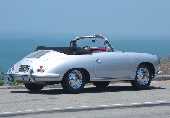 Porsche 356B 1600 S Cabriolet US-spec (T6) 1962–63 wallpapers