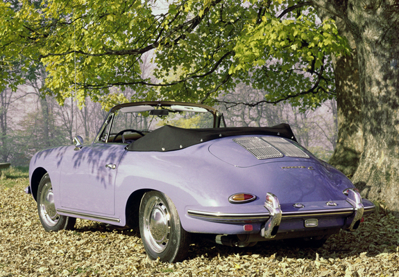 Photos of Porsche 356C 1600 Cabriolet 1963–65