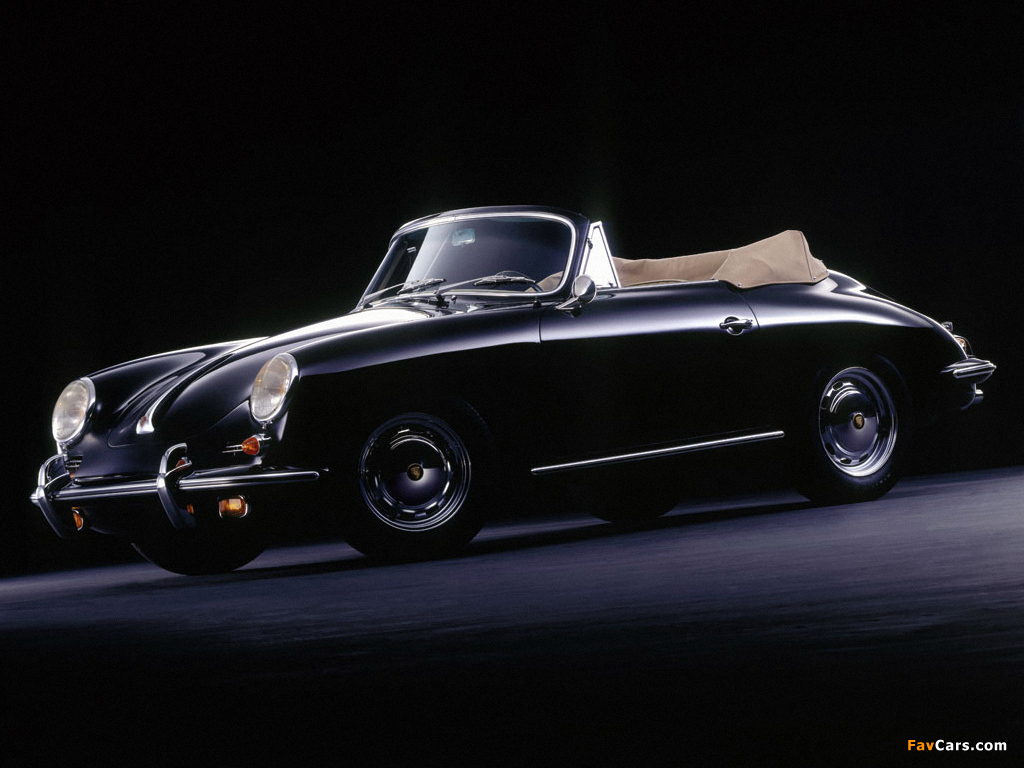 Photos of Porsche 356 SC Cabriolet 1964–65 (1024 x 768)