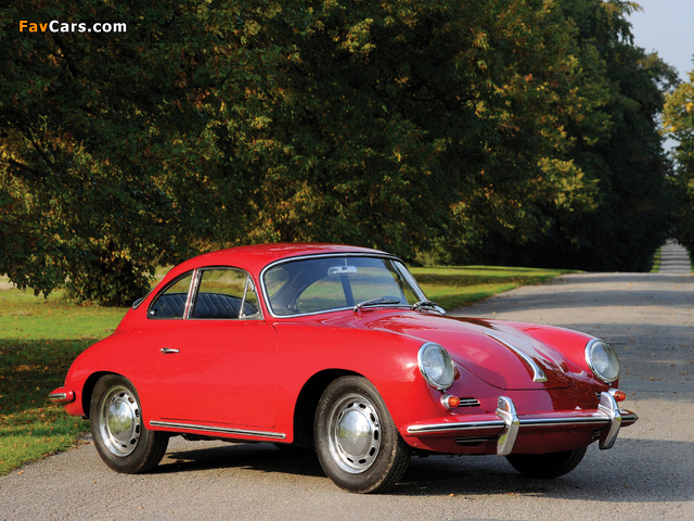 Pictures of Porsche 356C 1600 Coupe 1963–65 (640 x 480)