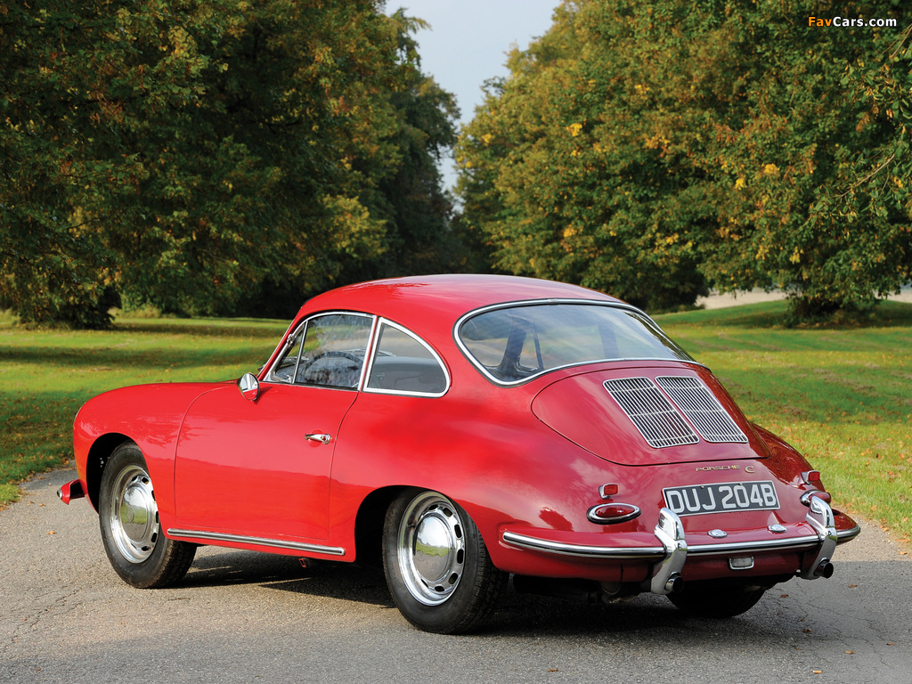 Porsche 356C 1600 Coupe 1963–65 images (1024 x 768)