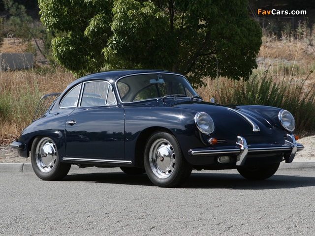 Porsche 356C 1600 Coupe 1963–65 photos (640 x 480)